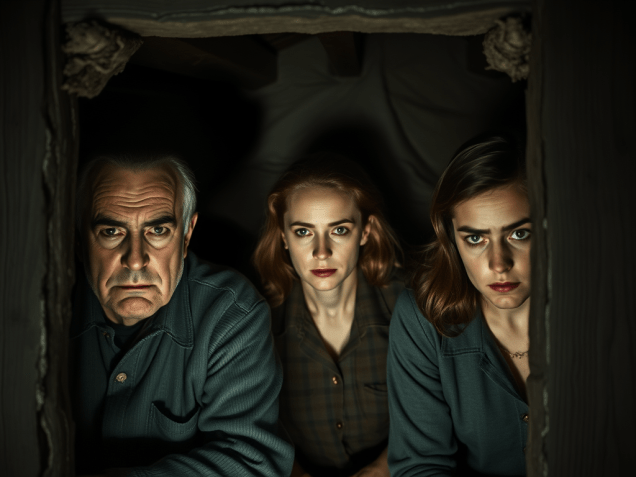 Ernst and Klara Krieger, along with their teenage daughter Lotte, clung to a fragile existence beneath the ever-watchful eyes of the Nazi regime