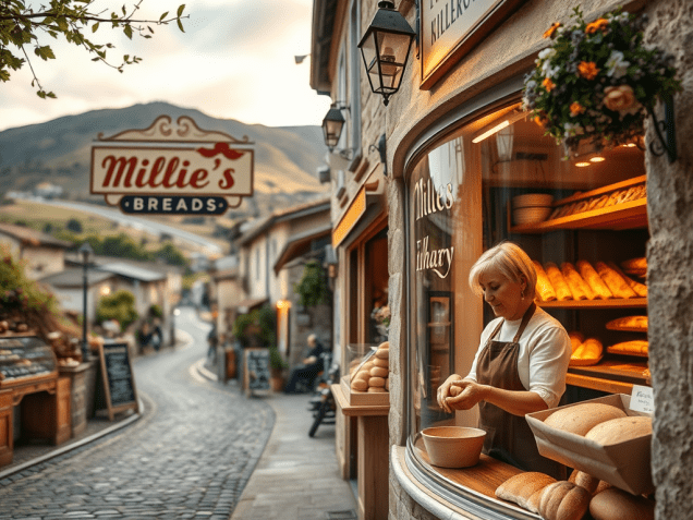 Millie, the baker