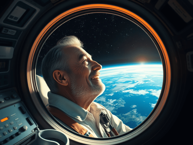  Walter Finch had dreamed of the stars.