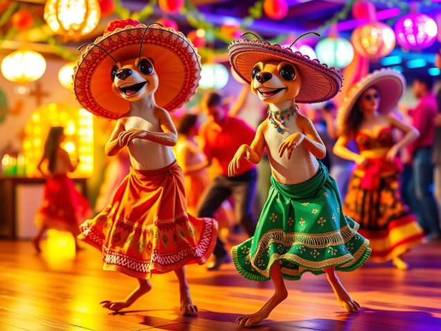 Salsa Dances Crickets