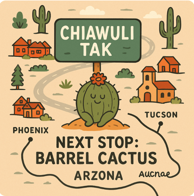 Next Stop Barrel Cactus